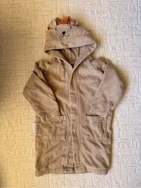 Liewood Lion Hooded Kids Bath Robe